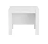 A white console table is shown from the front against a white background. Produktbild-Vorschau