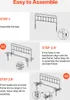 VEVOR Tête de lit pour lits queen-size, accessoires de lit Voir les images du produit 5
