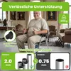 4in1 Toilettenstuhl für Senioren Duschstuhl WC-Stuhl Produktbild-Vorschau 4