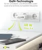 USB-C™ PD GaN Multiport-Schnellladegerät (68 W) weiß 3x Produktbild-Vorschau 6