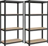 SONGMICS Schwerlastregal, 2er Set, Kellerregal, Lagerregal, Produktbild-Vorschau 1