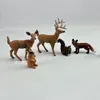 INF Realistische Waldtierfiguren 6er Set Waldtiere Produktbild-Vorschau 3