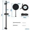Auralum Duschstange 70cm, Brausestange mit Duschhalterung Produktbild-Vorschau 6