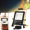 XINZI 200W LED reflektor teplá bílá se stojanem a rukojetí Náhled obrázku produktu 1