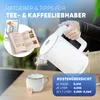 Stillstern Wasserkocher mit Edelstahl Filter [1,7L - 2200W] Produktbild-Vorschau 2