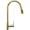 A gold kitchen faucet against a white background. Náhľad obrázku produktu