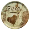 zestaw 3 talerzy do pizzy Oliwka, salami i ulubiona pizza Ø Podgląd zdjęcia produktu 2