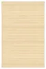 vidaXL Teppich Bambus 100x160 cm Natur Produktbild-Vorschau 4