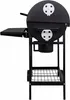 Profi Smoker Grillwagen, Holzkohlegrill aus Stahl, XXL Produktbild-Vorschau 4