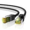 A close-up studio shot of two Ethernet cable connectors. Produktbild-Vorschau
