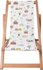 Dreamroots Chaise longue enfant pliante en bois, jusqu'à Voir les images du produit 2