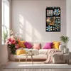 Magnettafel Schwarz 80x50cm Unsere Reisen Produktbild-Vorschau 4