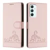 Leder Hülle für Samsung Galaxy A35 5G Süße Katze Flip Case Produktbild-Vorschau 2