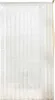 A white sheer curtain hanging vertically. Produktbild-Vorschau