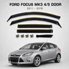Sada 4 kusov deflektorov pre FORD FOCUS MK3 (4/5-dverový) Náhľad obrázku produktu 2