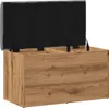 vidaXL Úložná lavice Artisan dub 82 x 42 x 45 cm Materiál Náhled obrázku produktu 4