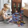 WOOPIE Víceúrovňové parkoviště Garáž Myčka Auta Heli Náhled obrázku produktu 10
