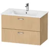 Duravit XBase Waschtischunterbau wandhängend B:80 cm mit 2 Produktbild-Vorschau 1