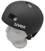 Uvex Kinder Fahrradhelm KID 2 CC black matte : 55-58 Größe: Produktbild-Vorschau 13
