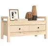 Flurbank 80x40x43 cm Massivholz Kiefer Produktbild-Vorschau 8
