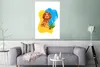 MuchoWow® Poster Löwe - Wasser - Dschungel 80x120 cm - Produktbild-Vorschau 5