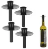 Novaliv 4x Kerzenhalter Flasche Schwarz Eisen Kerzenhalter Produktbild-Vorschau 1