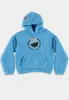 Sesame Street Kapuzenpullover Damen Krümelmonster blau L Produktbild-Vorschau 7