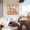 ARTland Wandbild Alu für Innen & Outdoor Schafe Größe: Produktbild-Vorschau 5