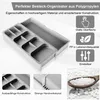 Einziehbares Küchenregal Besteck Organizer, erweiterbarer Produktbild-Vorschau 5