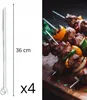 Accessori Barbecue Set Di Posate 9In1 +Etui Bbq Acciaio Anteprima dell’immagine prodotto 10