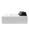 A side view of a white smart home device with a black connector block on top. Anteprima dell’immagine prodotto