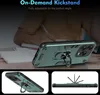 A person is working at a desk with a phone case on a phone. Produktbild-Vorschau