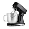 A black stand mixer with a silver bowl is shown against a white background. Náhľad obrázku produktu