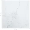 VidaXL 322256, Biały, Wewnętrzna, 700 mm, 700 mm Podgląd zdjęcia produktu 6