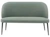BELIANI Sofa Hellgrün Stoffbezug 2-Sitzer Küchensofa mit Produktbild-Vorschau 1