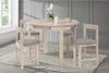 Kondela Essgruppe Domio 1+4 - Weiß Holzoptik / Graubeige Produktbild-Vorschau 6