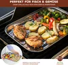 bremermann Grillschale, Grillpfanne Edelstahl, ca. 35 x Produktbild-Vorschau 4