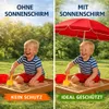 2x Sonnenschirm Strandschirm Garten Balkon Strand Schirm Produktbild-Vorschau 9
