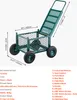 VEVOR Gartenrollsitz  760x520x440 mm, Rollbar Gartensitz Produktbild-Vorschau 7
