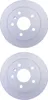 2 Bremsscheiben voll Ø 67 mm 8 mm HELLA passend für u.a. MB Produktbild-Vorschau 1