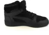 A black Puma high-top sneaker with fur lining, shown from the side against a white background. Produktbild-Vorschau