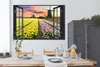 MuchoWow® Poster Aussicht - Tulpen - Sonnenuntergang Produktbild-Vorschau 3