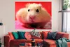 MuchoWow® Poster Nahaufnahme Hamster 160x120 cm - Foto Produktbild-Vorschau 2