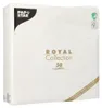 50 Papstar Servietten ROYAL Collection 1/4-Falz 48 cm x 48 Produktbild-Vorschau 3