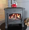 Plamen Gusskaminofen Tena 9,5kW – Massiver Holzofen aus Produktbild-Vorschau 2