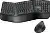 LogiLink Ergonomisches Desktop Set kabellos schwarz Produktbild-Vorschau 1