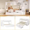 Flieks Etagenbett 90x200cm/180x200cm mit Ausziehbett, Produktbild-Vorschau 4