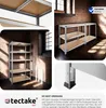 tectake® Schwerlastregal  in verschiedenen Ausführungen Produktbild-Vorschau 3