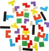 Drevené puzzle tetris bloky 40el. Náhľad obrázku produktu 13