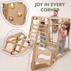 Structure d'escalade d'intérieur 9-en-1 améliorée : aire de Voir les images du produit 4